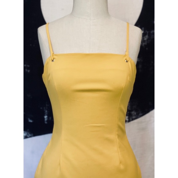 superdown MED “Sunny” Yellow Mini Dress - Picture 2 of 4